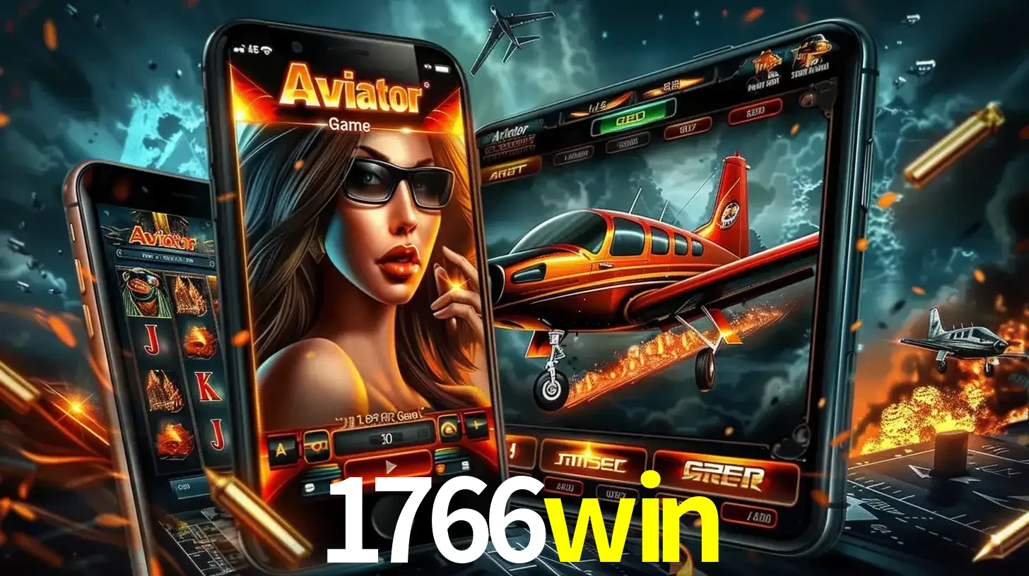 O popular jogo de apostas Aviator exibido em vários celulares e tablets, mostrando a interface emocionante e a ação de voo disponíveis para jogar agora no 1766win.