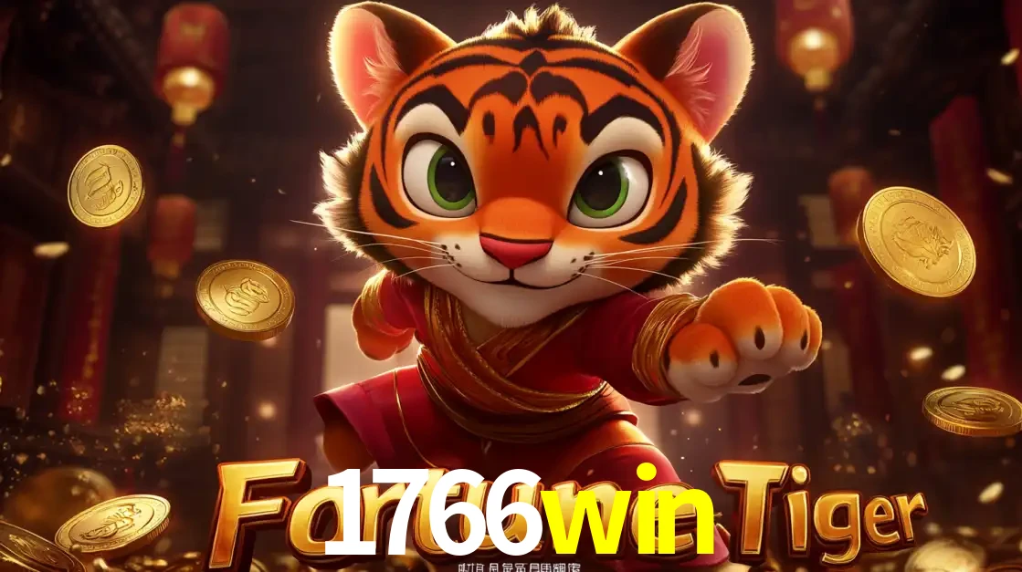 O carismático mascote do jogo de slot Fortune Tiger, um tigre fofo em pose de artes marciais, pronto para trazer sorte e multiplicadores de ganhos no cassino online 1766win.